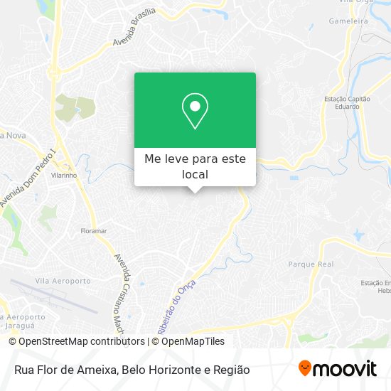 Rua Flor de Ameixa mapa