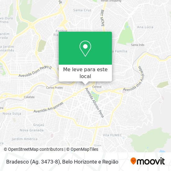 Bradesco (Ag. 3473-8) mapa