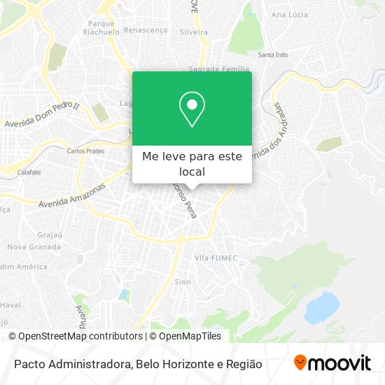 Pacto Administradora mapa
