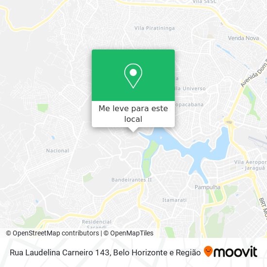 Rua Laudelina Carneiro 143 mapa