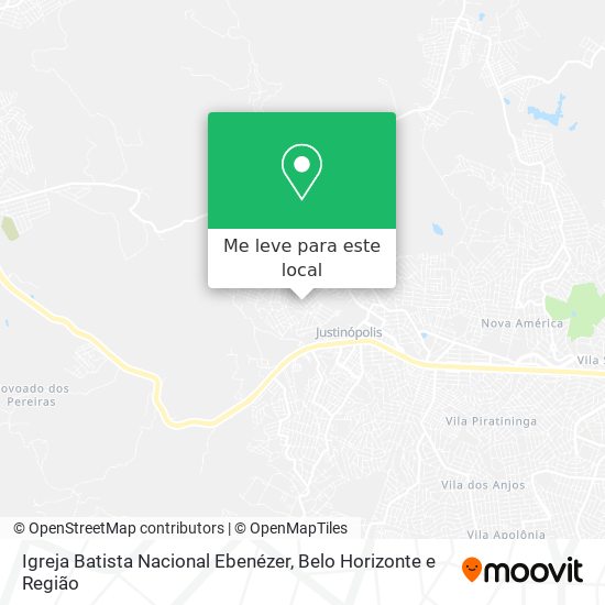 Igreja Batista Nacional Ebenézer mapa