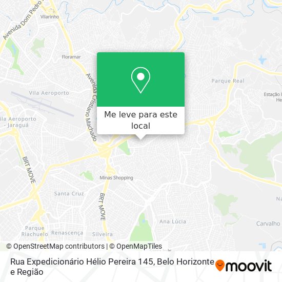 Rua Expedicionário Hélio Pereira 145 mapa