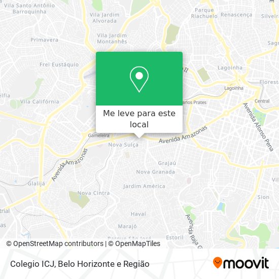 Colegio ICJ mapa