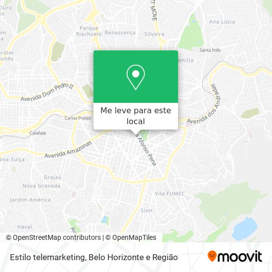 Estilo telemarketing mapa