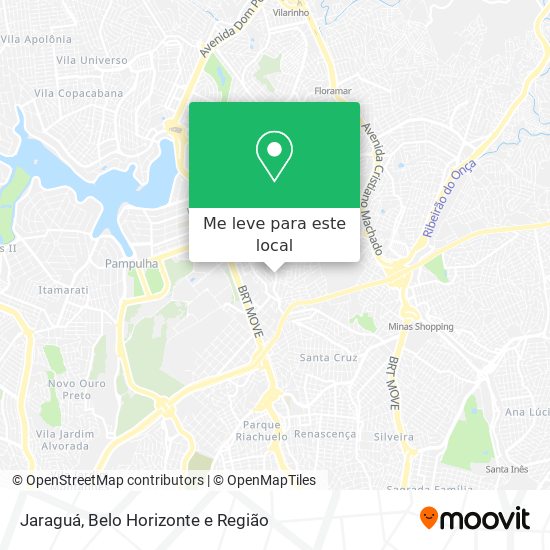 Jaraguá mapa