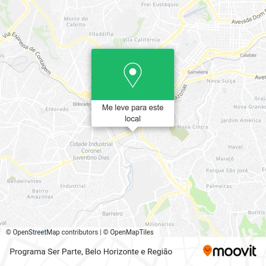 Programa Ser Parte mapa