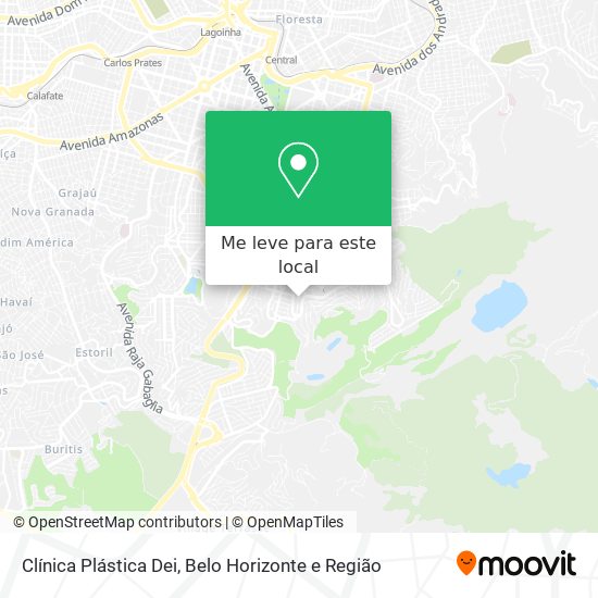 Clínica Plástica Dei mapa