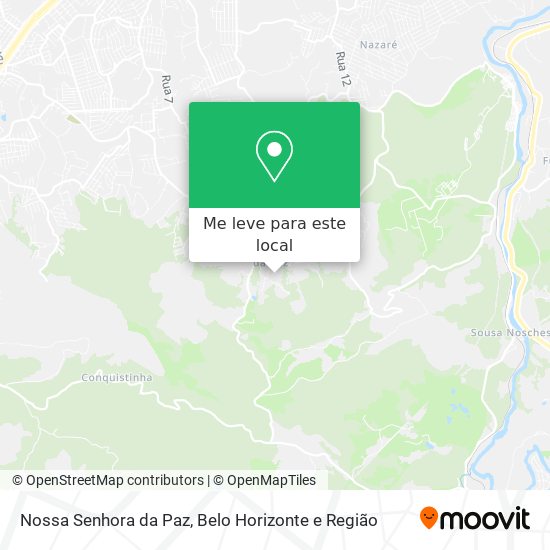 Nossa Senhora da Paz mapa
