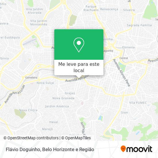 Flávio Doguinho mapa
