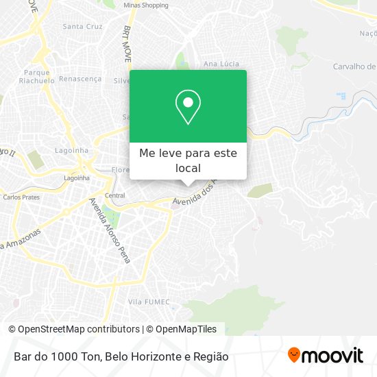 Bar do 1000 Ton mapa