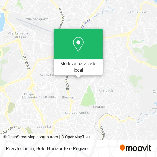 Rua Johnson mapa