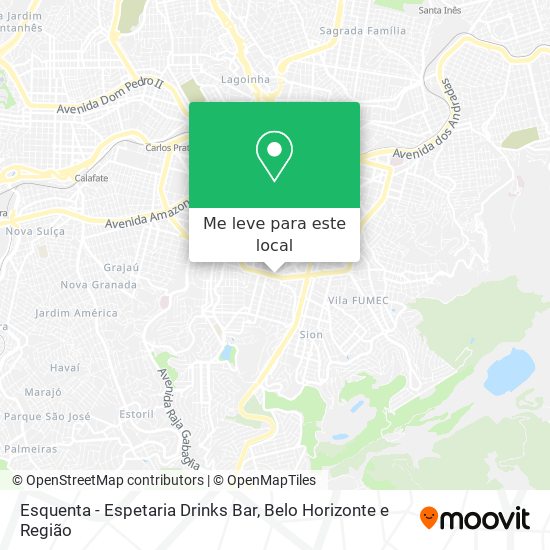 Esquenta - Espetaria Drinks Bar mapa