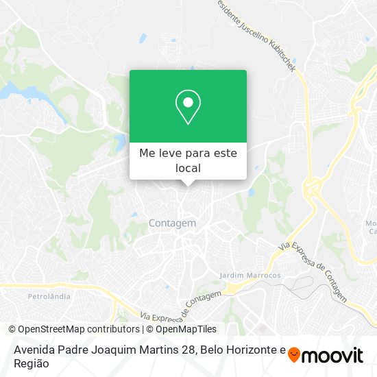 Avenida Padre Joaquim Martins 28 mapa