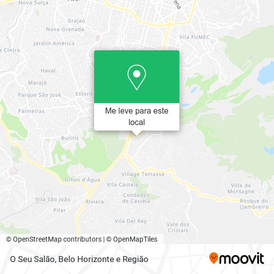 O Seu Salão mapa