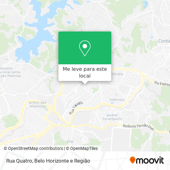 Rua Quatro mapa