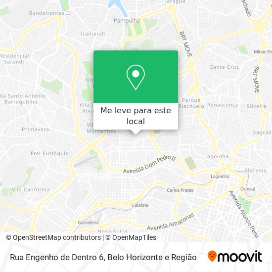Rua Engenho de Dentro 6 mapa