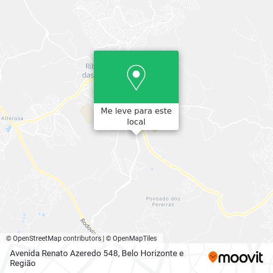 Avenida Renato Azeredo 548 mapa
