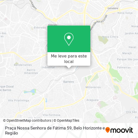 Praça Nossa Senhora de Fátima 59 mapa
