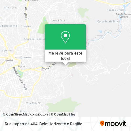 Rua Itaperuna 404 mapa
