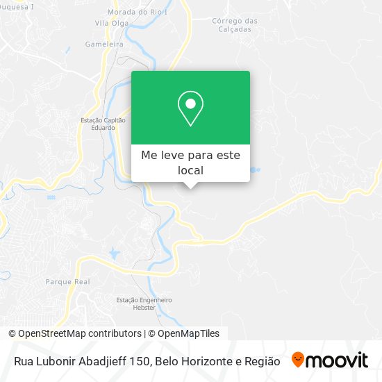 Rua Lubonir Abadjieff 150 mapa