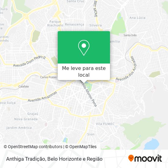 Anthiga Tradição mapa
