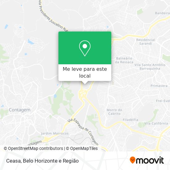 Ceasa mapa