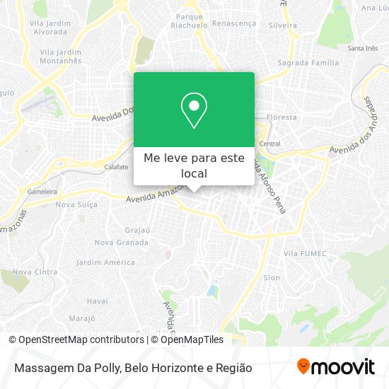 Massagem Da Polly mapa
