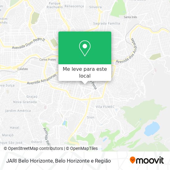 JARI Belo Horizonte mapa