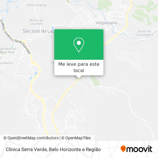 Clinica Serra Verde mapa