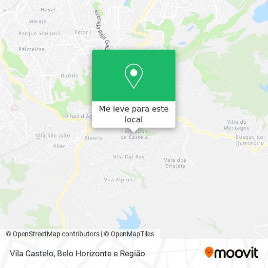 Vila Castelo mapa