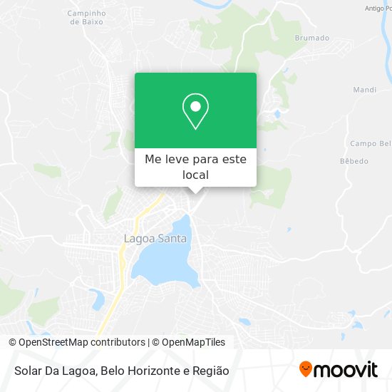Solar Da Lagoa mapa