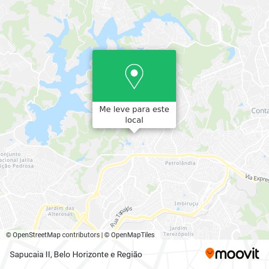 Sapucaia II mapa