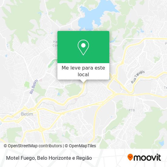 Motel Fuego mapa