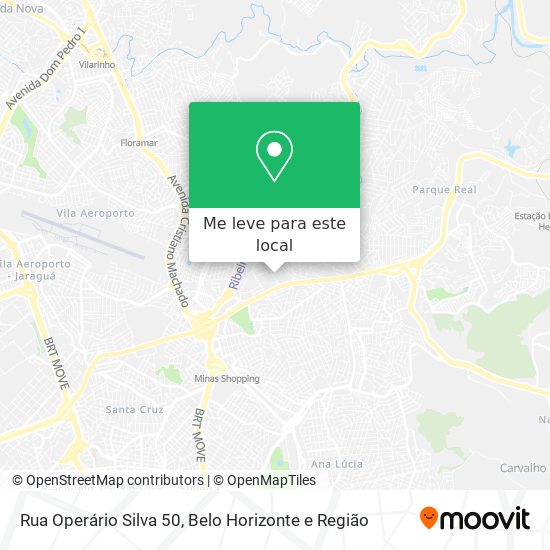 Rua Operário Silva 50 mapa