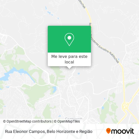Rua Eleonor Campos mapa