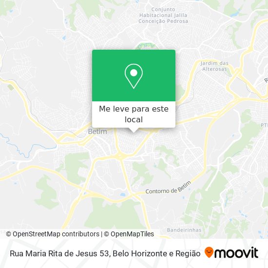 Rua Maria Rita de Jesus 53 mapa