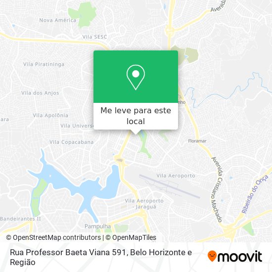 Rua Professor Baeta Viana 591 mapa