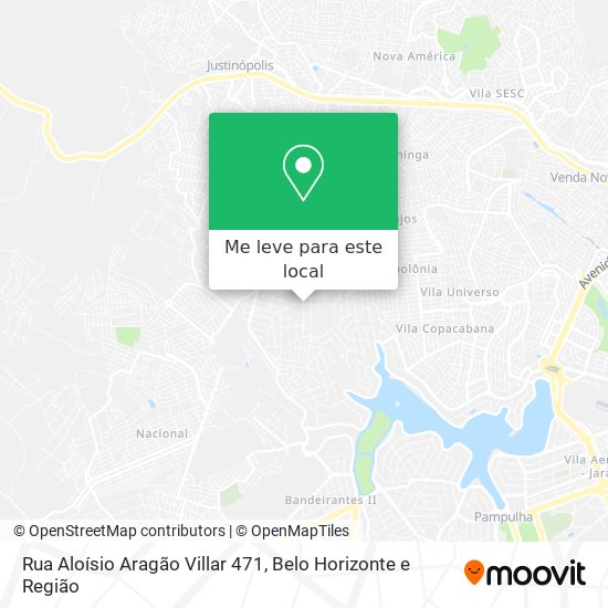 Rua Aloísio Aragão Villar 471 mapa