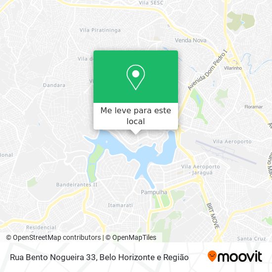 Rua Bento Nogueira 33 mapa