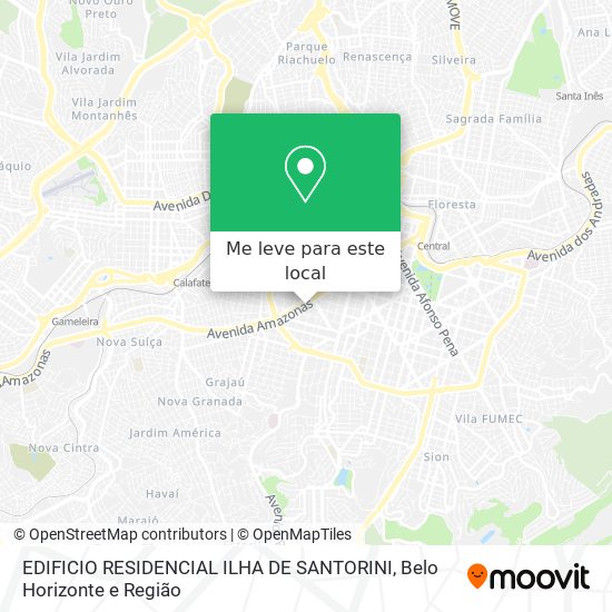 EDIFICIO RESIDENCIAL ILHA DE SANTORINI mapa