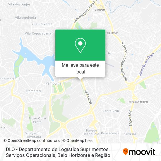 DLO - Departamento de Logística Suprimentos Serviços Operacionais mapa