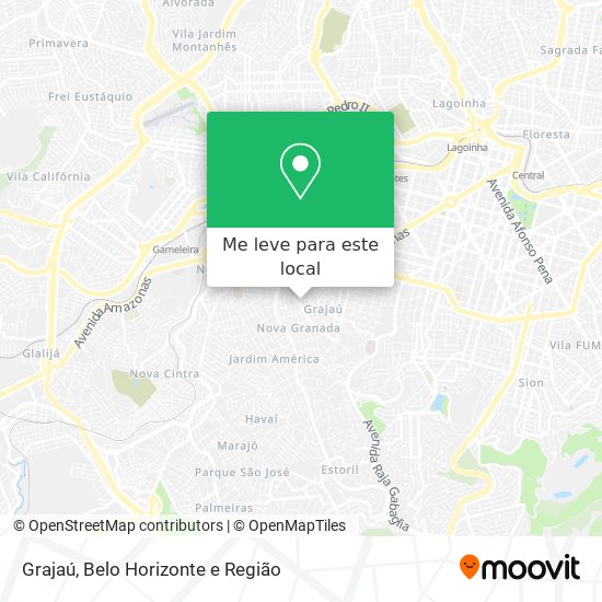 Grajaú mapa