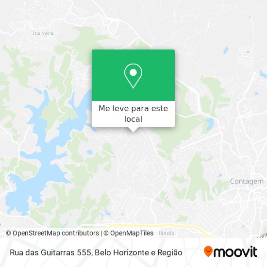 Rua das Guitarras 555 mapa
