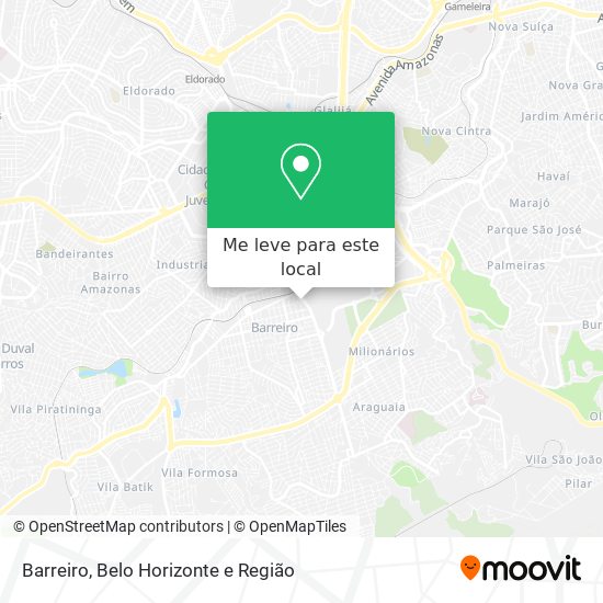 Barreiro mapa