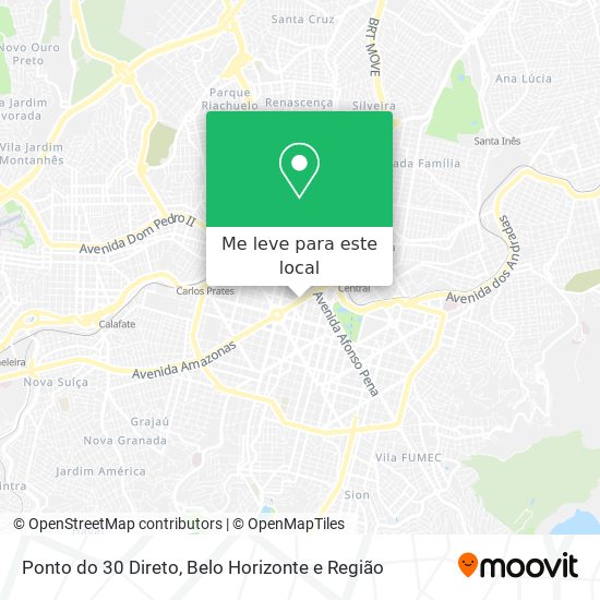 Ponto do 30 Direto mapa