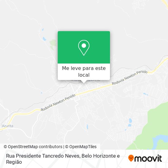 Rua Presidente Tancredo Neves mapa