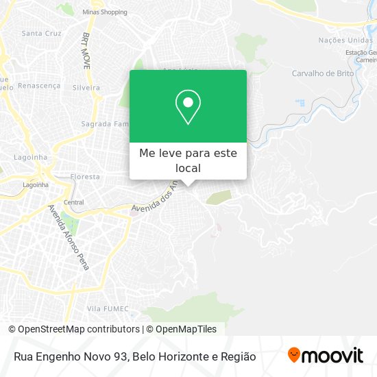 Rua Engenho Novo 93 mapa