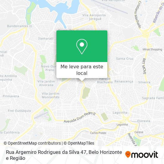 Rua Argemiro Rodrigues da Silva 47 mapa