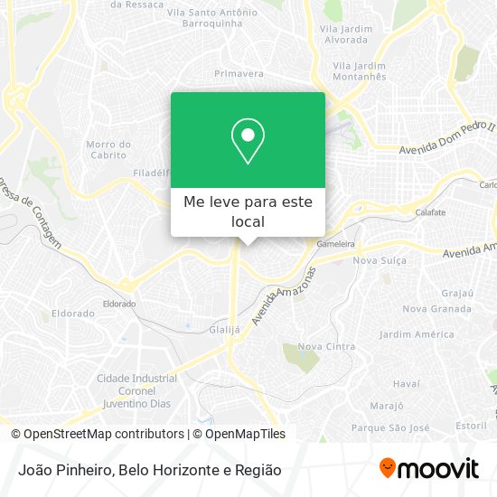 João Pinheiro mapa
