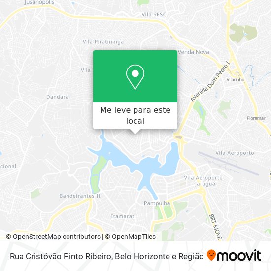 Rua Cristóvão Pinto Ribeiro mapa